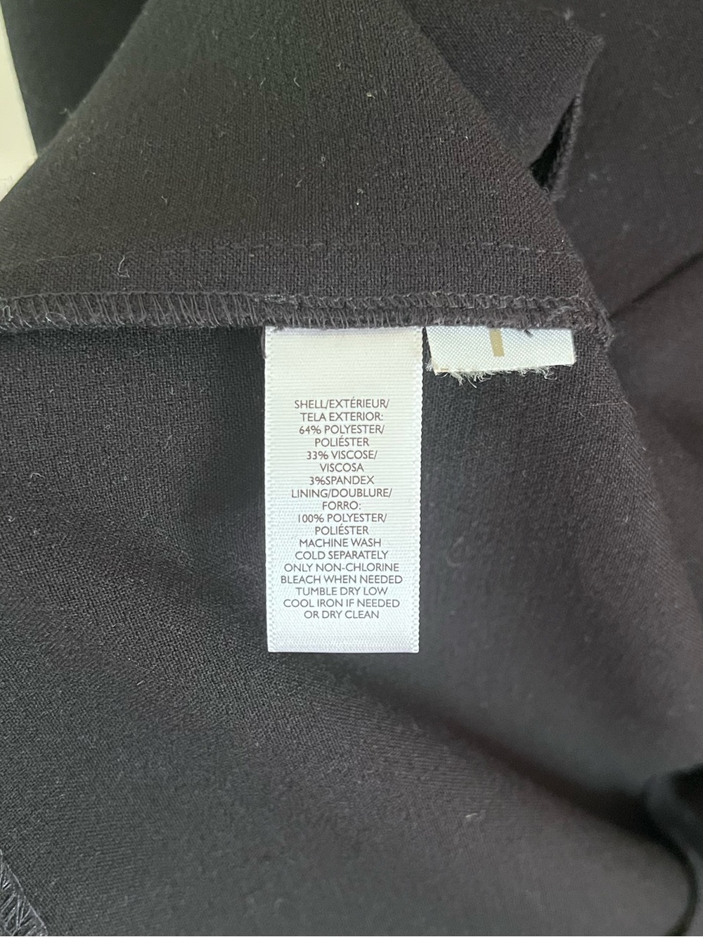 LOFT Sleeveless Black Keyhole Sheath Dress Size 8 - Picture 6 of 10